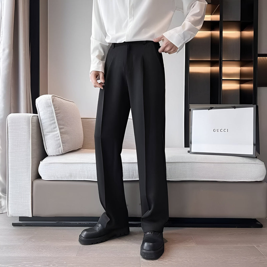Men's 100 Cotton Classic Polo Shirt And Relaxed Fit Pants Set