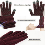 WarmFlex Thermal Touchscreen Winter Gloves For Men And Women