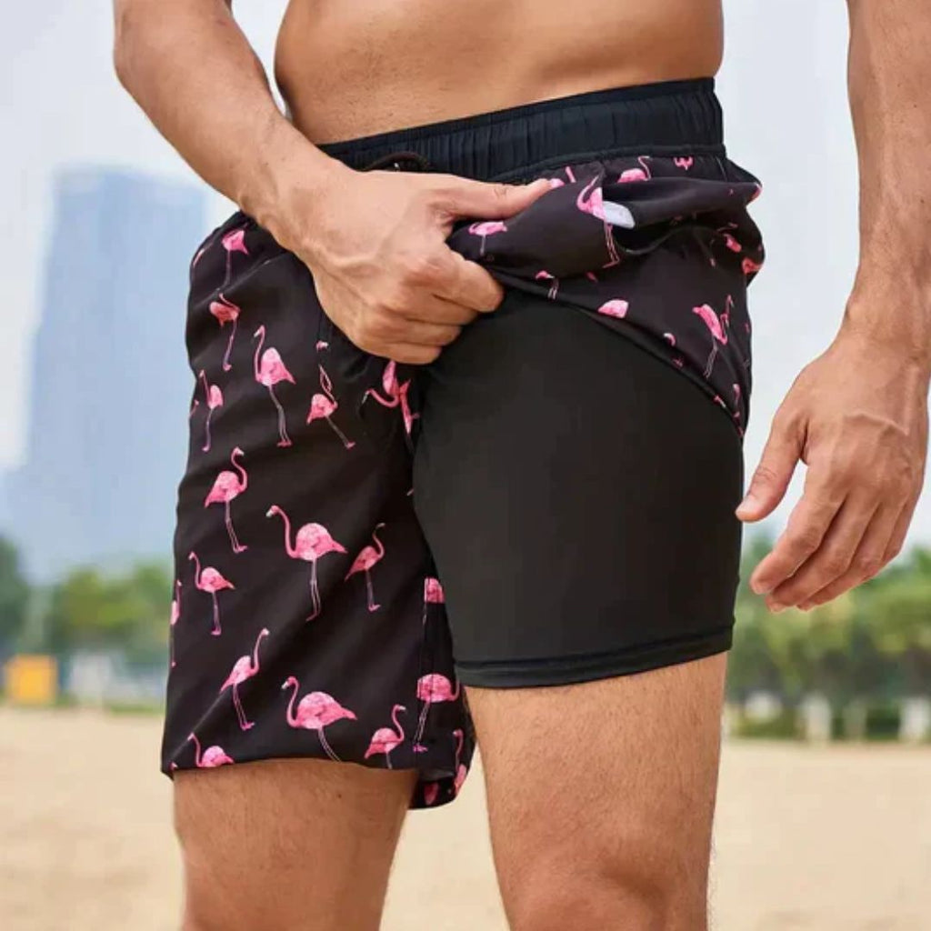 Sammy Jackson Peter Model Men's Swim Shorts Exclusive Design Comfort Fit