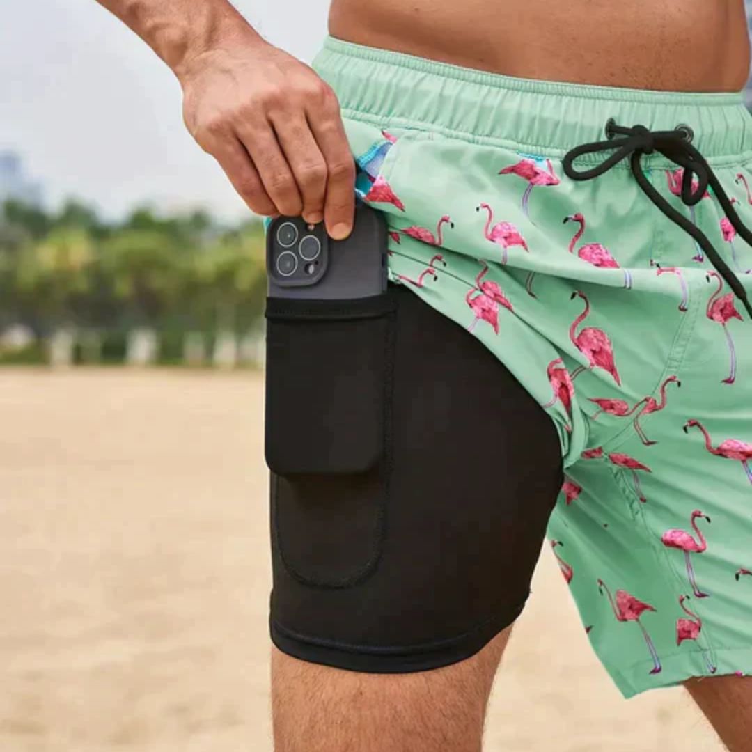 Sammy Jackson Peter Model Men's Swim Shorts Exclusive Design Comfort Fit