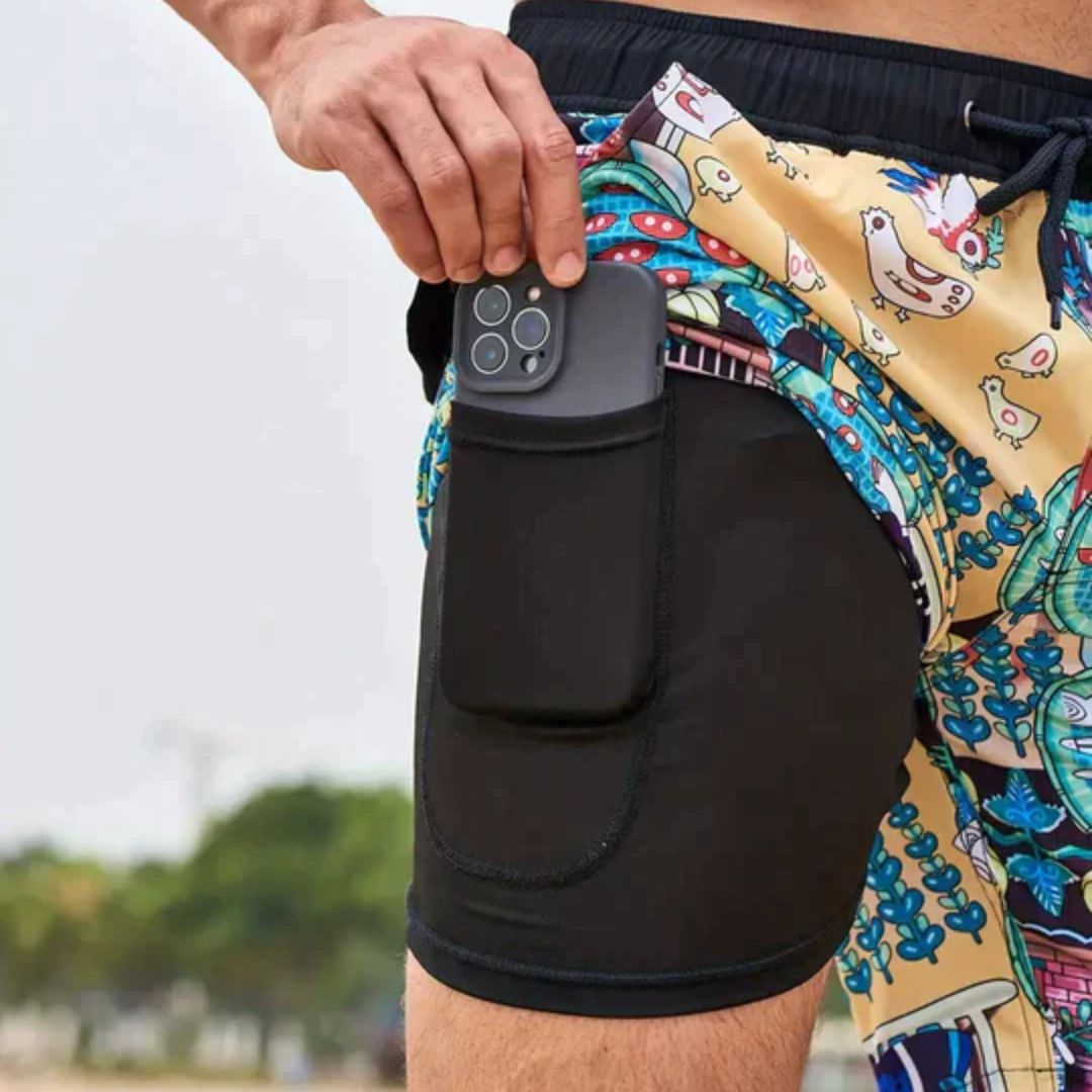 Sammy Jackson Peter Model Men's Swim Shorts Exclusive Design Comfort Fit