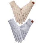 ArcticTap Thermal Knit Touchscreen Winter Gloves For Men And Women