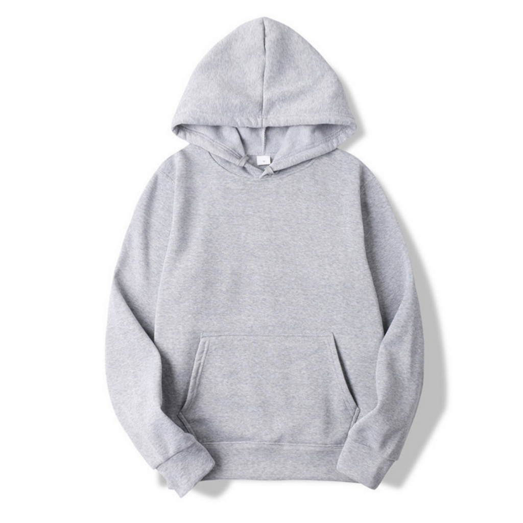 Sammy Jackson Mens Basic Soft Fleece Hoodie With Kangaroo Pocket