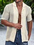 Sammy Jackson Merrick Mens Relaxed Fit Lightweight Summer Shirt