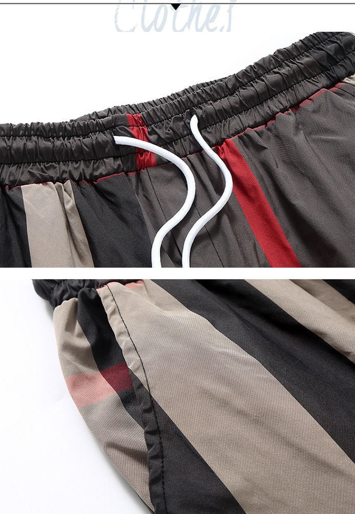 Samuel Men's Lightweight Cargo Shorts With Elastic Waist And Drawstring
