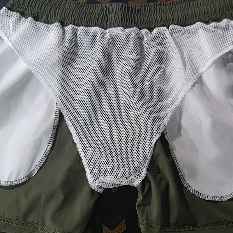 Sammy Jackson Boris Men Fast Drying Lightweight Stretch Swim Trunks