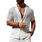 Sammy Jackson Merrick Mens Relaxed Fit Lightweight Summer Shirt