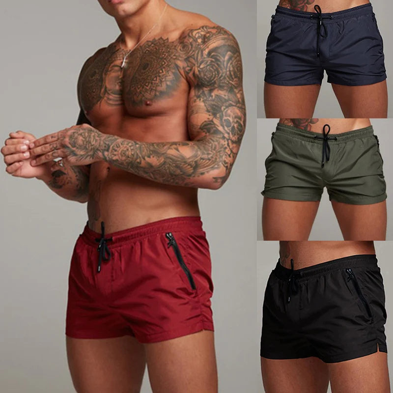 Sammy Jackson Boris Men Fast Drying Lightweight Stretch Swim Trunks