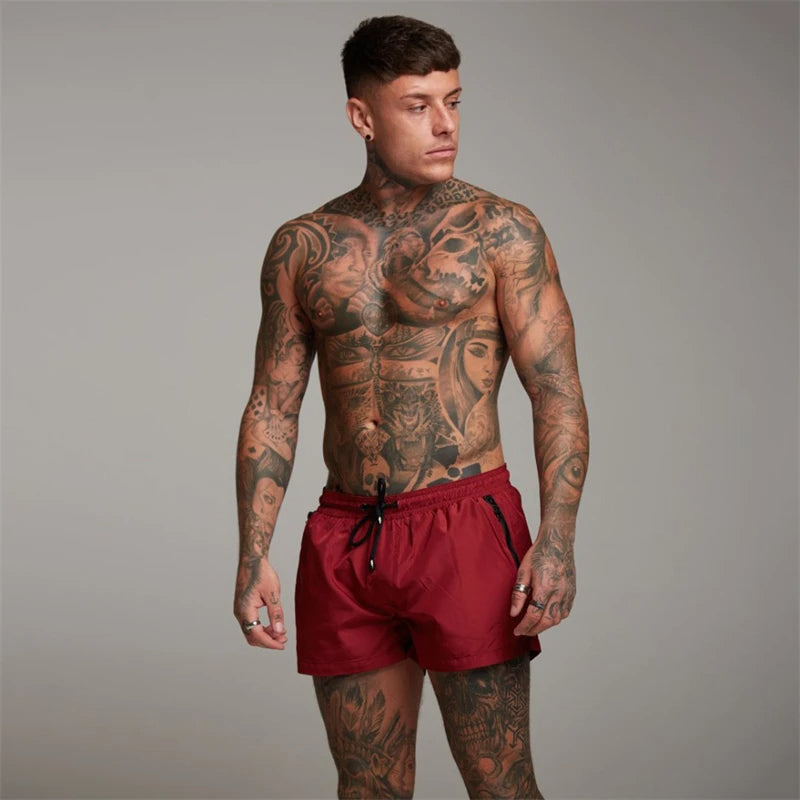 Sammy Jackson Boris Men Fast Drying Lightweight Stretch Swim Trunks