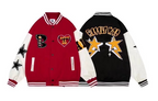 Sammy Jackson Men American Style Baseball Jacket With Warm Lining