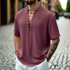 Renzo Modern Linen Dress Shirt Lightweight Breathable Tailored Fit