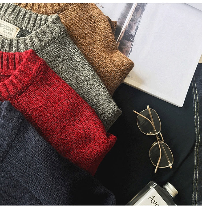 Sammy Jackson Men Sven Casual Winter Sweater Cozy Knit Pullover