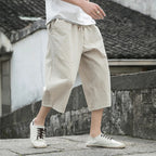 Sammy Jackson Declan Men Linen Three Quarter Breathable Pants