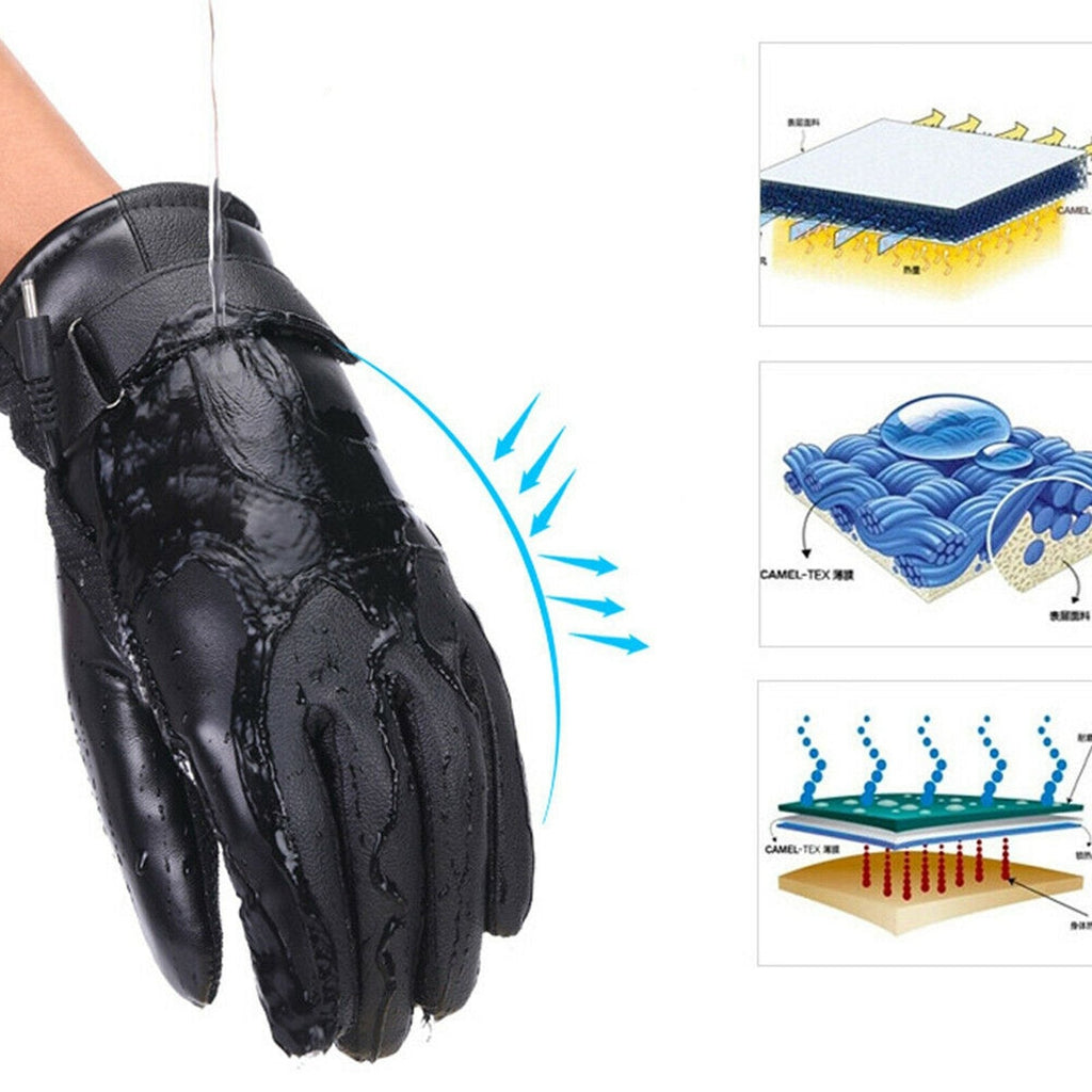 Voma Rechargeable Heated Gloves With Detachable Battery Pack Outdoor