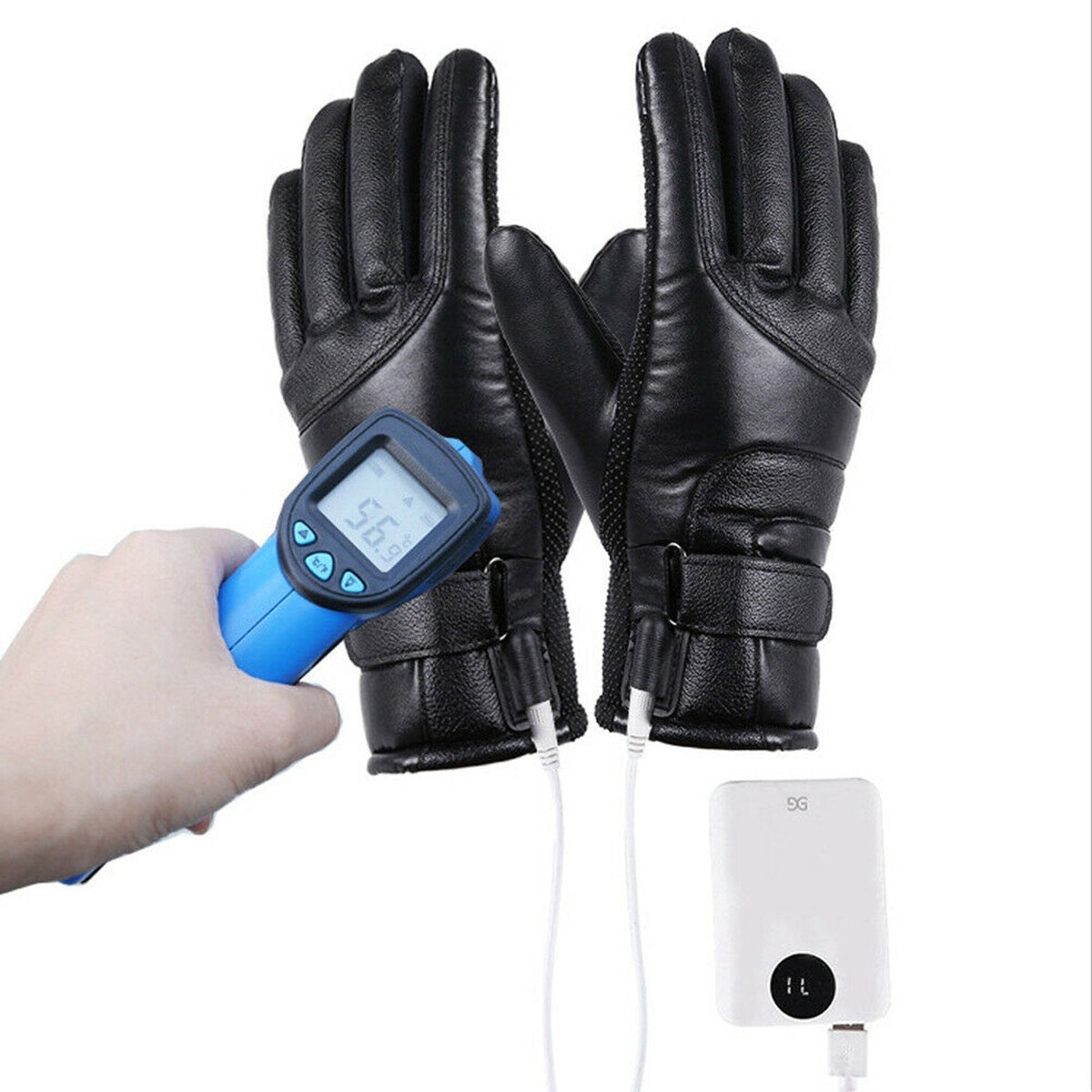 Voma Rechargeable Heated Gloves With Detachable Battery Pack Outdoor